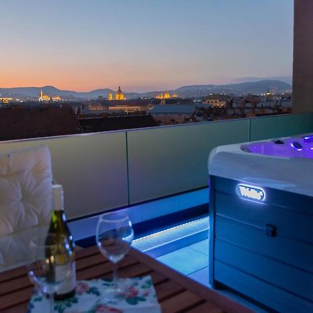 Apartament Centropolitan Penthouse #Jacuzzi #Freeparking Budapeszt Zewnętrze zdjęcie