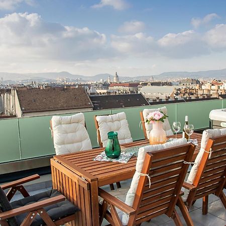 Apartament Centropolitan Penthouse #Jacuzzi #Freeparking Budapeszt Zewnętrze zdjęcie