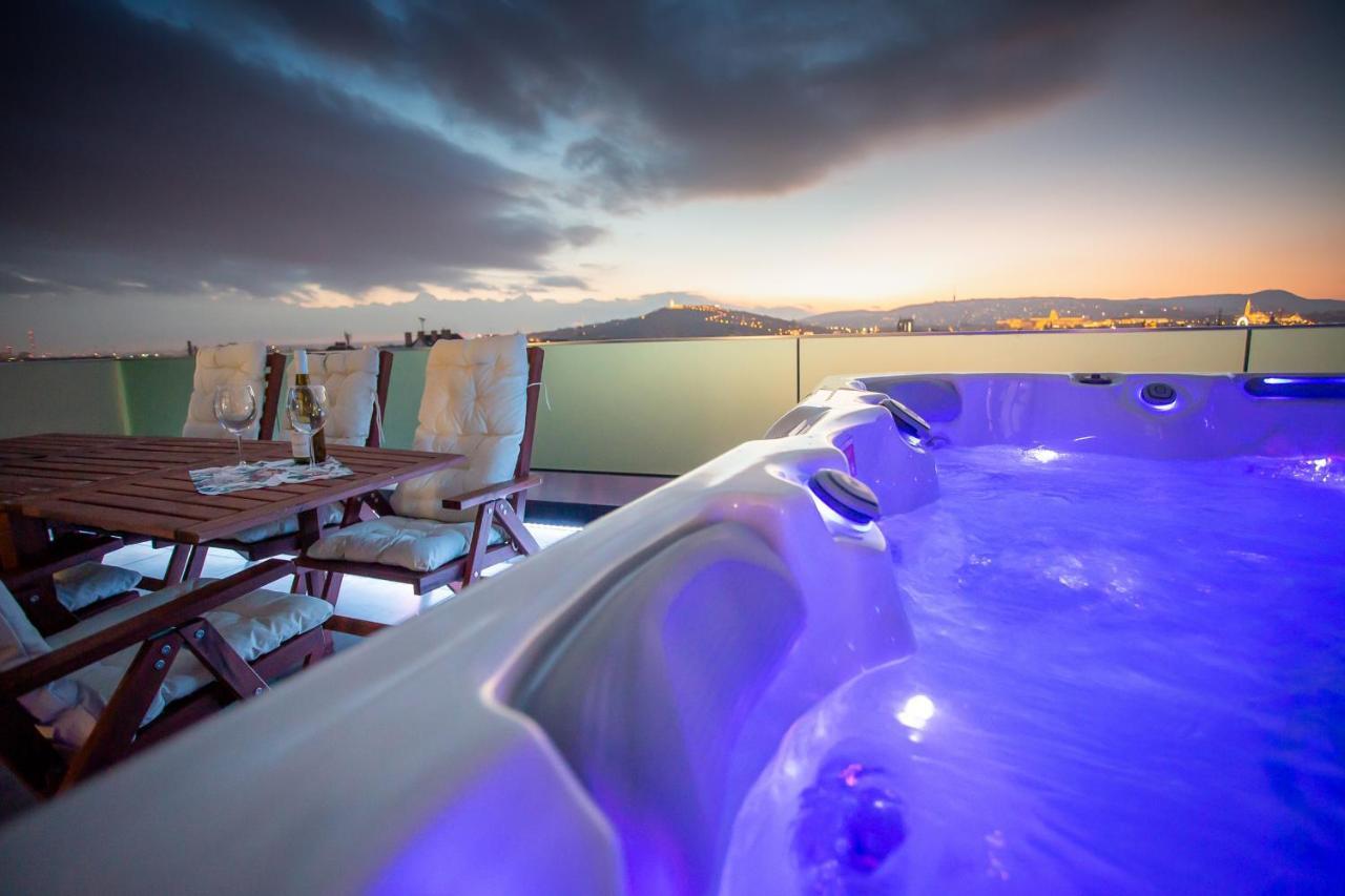 Apartament Centropolitan Penthouse #Jacuzzi #Freeparking Budapeszt Zewnętrze zdjęcie