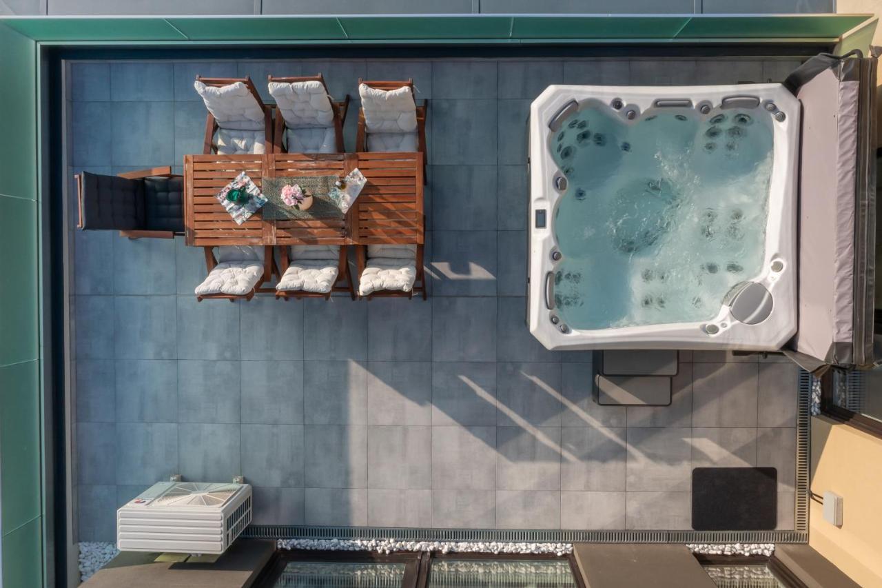 Apartament Centropolitan Penthouse #Jacuzzi #Freeparking Budapeszt Zewnętrze zdjęcie