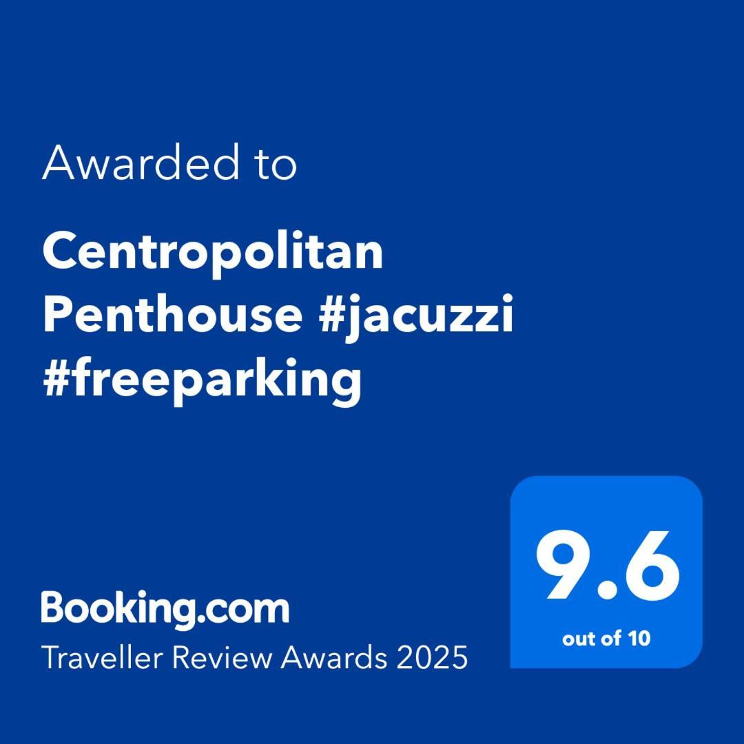 Apartament Centropolitan Penthouse #Jacuzzi #Freeparking Budapeszt Zewnętrze zdjęcie